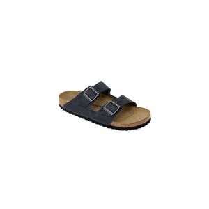 Birkenstock Black Synthetic Flat Women's Sandals